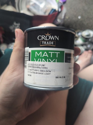 Paint tester pots - paint, green