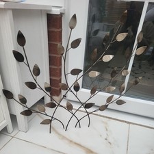 Metal WALL ART Hanging Home Decor - H 70 X L 70cm