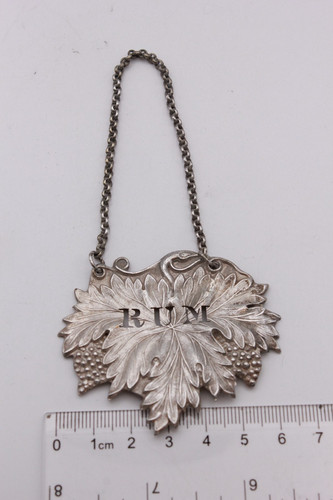 Vintage silver plated rum - vintage,