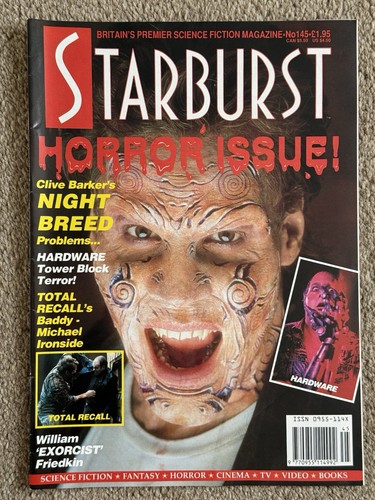 Starburst horror issue 145 - starburst,