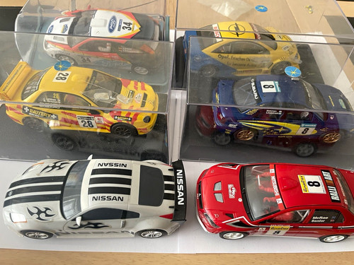 Scalextric rally cars analogue - scalextric,