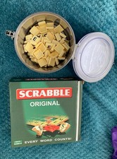Vintage Travel Scrabble
