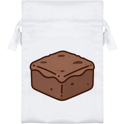 Brownie square satin - 'brownie,
