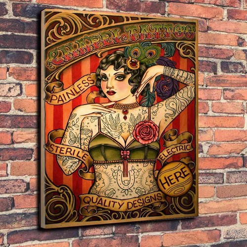 Tattoo parlour sign - tattoo, tattooed