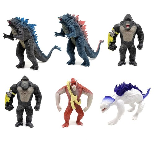 6pcs godzilla king - 6pcs,
