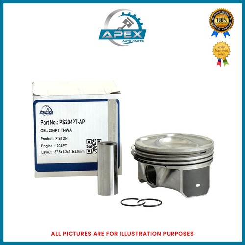 Piston with rings for ford - piston,