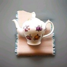 Kirsty Jayne China - Fruits Teapot - Made In England 