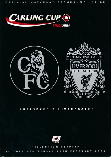League cup final programme - final,
