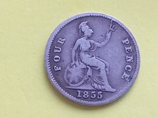 1855 Victoria Four Pence 4d