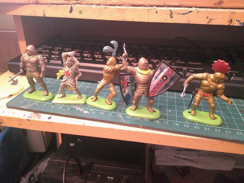 Britains deetail knights 1971 - britains,