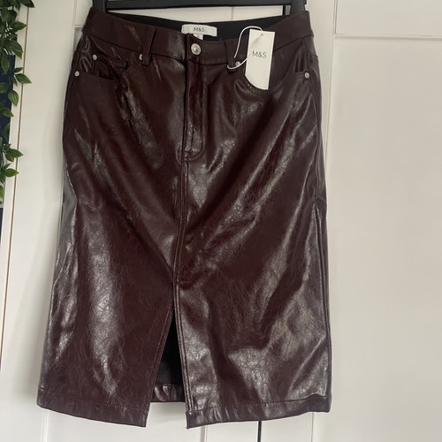 Marks and spencer leather look - marks,