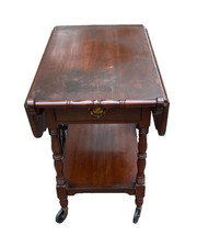 ANTIQUE WALNUT FINISH WOOD