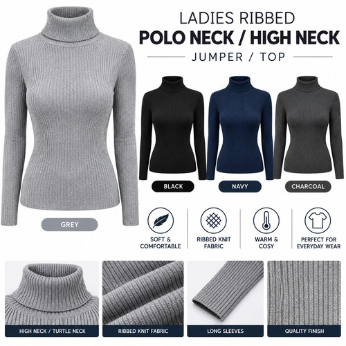 Women turtle neck - neck, jumper