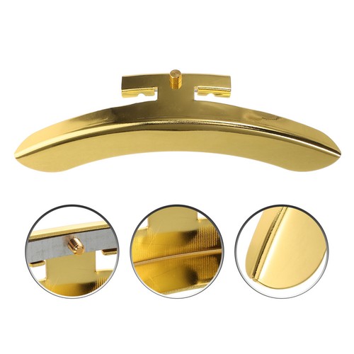 Gold banjo tailpiece protector - gold,