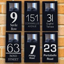 House Number Plaques LED Solar