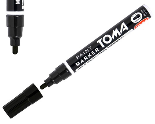 Black permanent oil - black,
