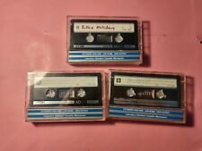3 x used TDK AD90 Audio Cassette Tapes - Type I/Normal Bias/Acoustic...w. inlays