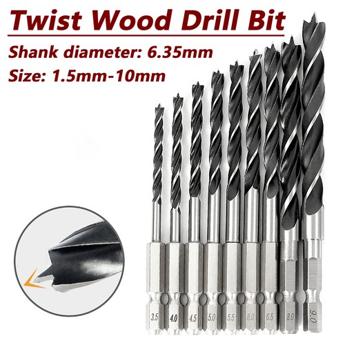 Wood drill bit set 5mm - wood,
