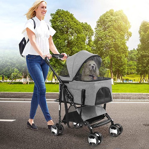 Adjustable dog stroller - adjustable,