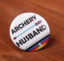 ArrowSocks"Archery Husband" Round Badge