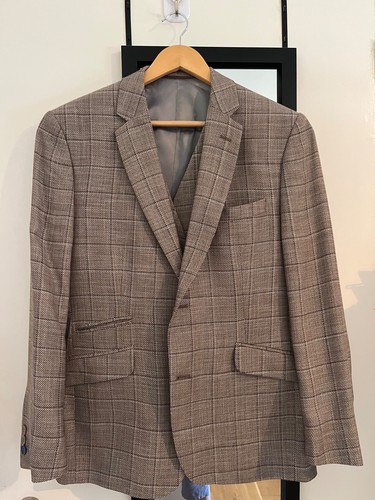 Mens blazer with waistcoat - with,