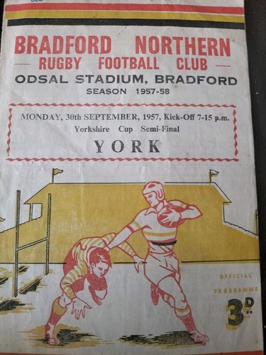 Vintage programme bradford - vintage,