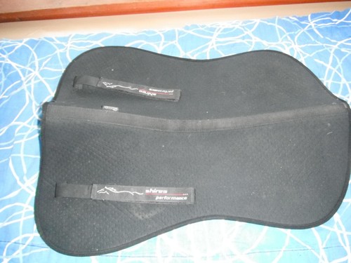 Shires memory foam saddle half - shires,