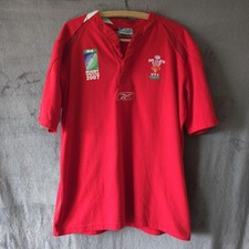 Wales Rugby Shirt Mens Large