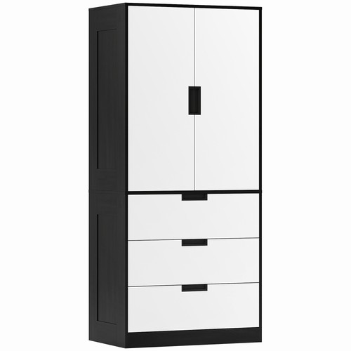 Homcom wardrobe closet - closet, 2
