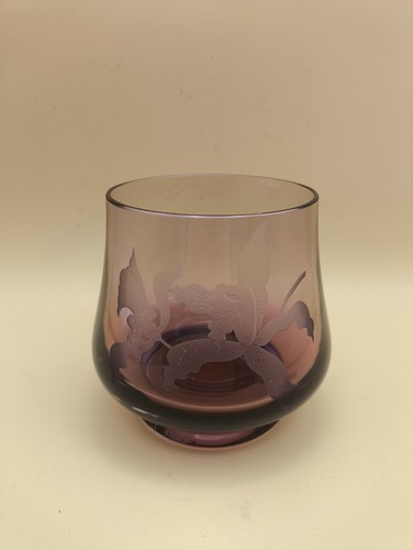 Caithness handmade orchid bowl - orchid,