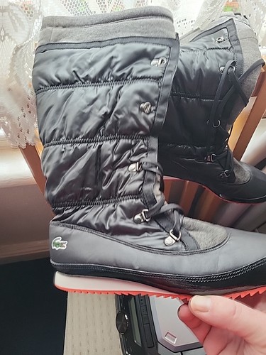 Lacoste snowboots cool black - lacoste,