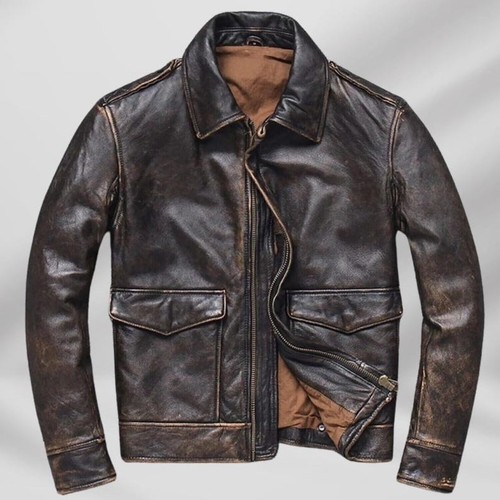 Men distressed brown classic - brown,