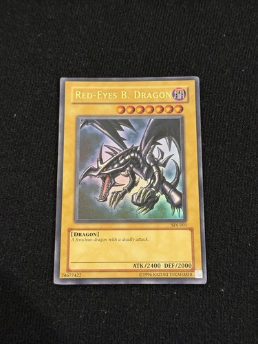 Vintage red eyes b - yu-gi-oh!,