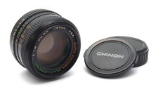 Chinon 50mm F1.4 PK Mount Lens