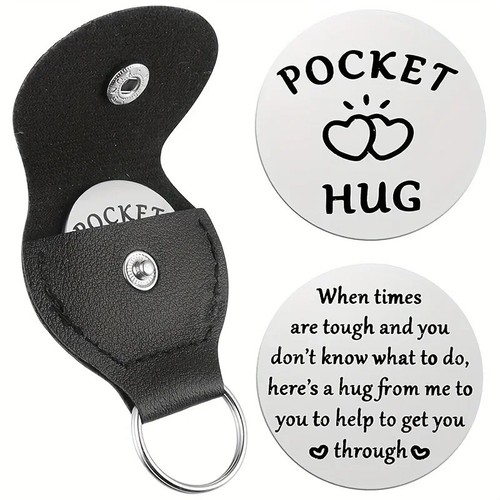 Pocket hug token - hug, for