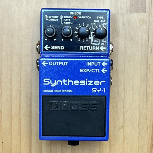 Boss guitar synthesizer - boss, sy-1