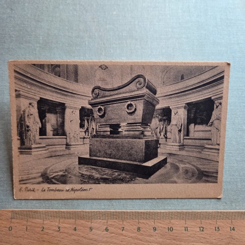Vintage postcard tomb - postcard, of