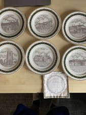 The Canterbury Collection Limited Edition Vintage Plates x 6  edition 3/75