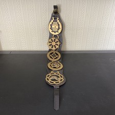 Vintage 5 x Horse Brass