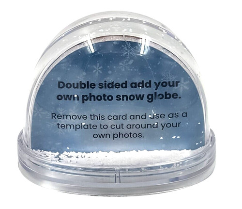 Christmas snow globe insert - christmas,