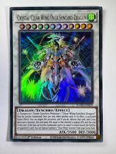 Crystal Clear Wing Over Synchro Dragon SUDA-EN039 Ultra Rare 1st Ed YuGiOh Card 