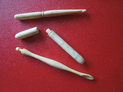 J6730 antique cow - j6730, bone