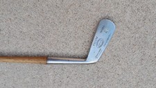 Antique Wm Gibson & Co, Kinghorn Hickory PUTTER GOLF CLUB Scotland Hand Forged