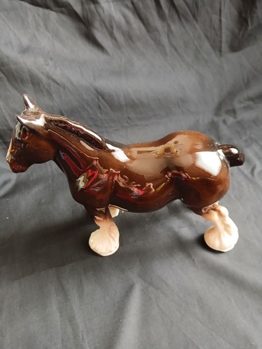 Ceramic brown shire - ceramic,