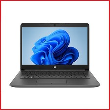 HP Stream Laptop 14" HD - AMD CPU 8GB RAM 64GB SSD Webcam WIFI HDMI & Windows 11