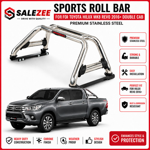 Chrome sports roll bar - roll, for