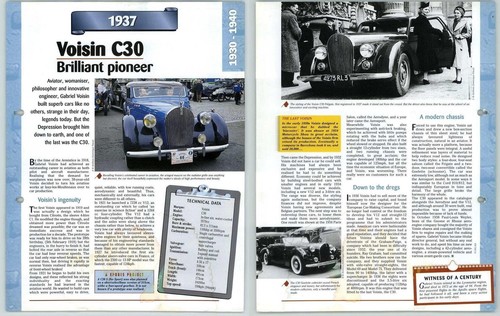 Voisin c30 1930 1940 - c30, 1930/1940