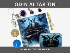 Odin altar tin portable norse - odin,