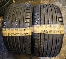 2x 275/40 R19 Dunlop SP Sport