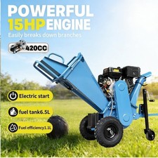 15HP Gasoline Powered 5'' Wood